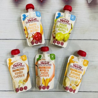 (Sỉ_ lẻ) [Date từ t4/2021] VÁNG SỮA HEINZ ÚC VỊ VANI, CHUỐI, XOÀI, DÂU XÁCH TAY