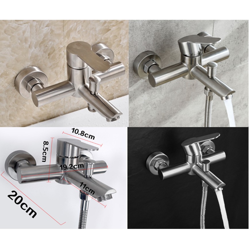 Vòi sen nóng lạnh Inox 304 MS1 | BigBuy360 - bigbuy360.vn