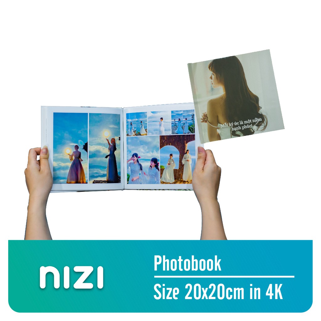 EVoucher-Nizi In Photobook Size 20 x 20 (cm) in 4K-In trên ứng dụng Nizi