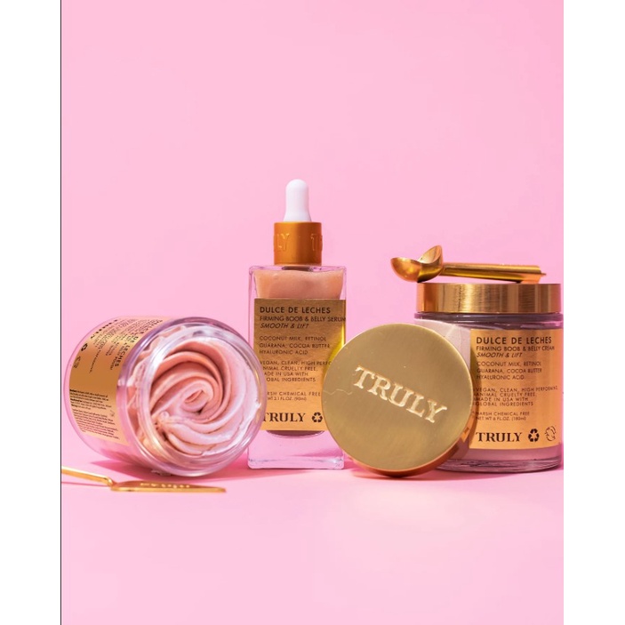 Truly Beauty - Tinh Chất Dưỡng Săn Da Truly Beauty Dulce De Leches Firming Boob & Belly Serum Smooth & Lift 90ml