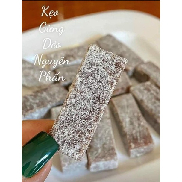 Kẹo  gừng dẻo nguyên phấn  500g