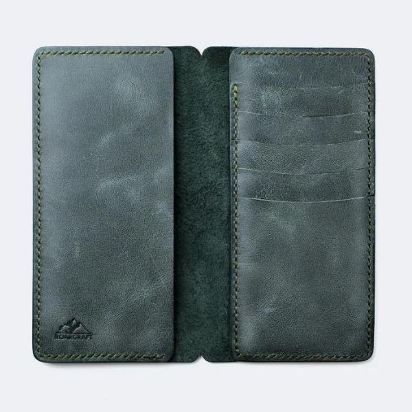 Ví da nam, nữ. Ví cầm tay da bò sáp ngựa điên_vd03