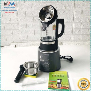 Máy làm sữa hạt UKOEO PR5 PLUS Model mới 2021 Nắp và lồng hấp inox inox 304 Bảo hành 12 tháng