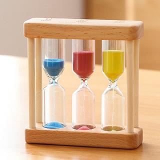 Đồng Hồ Cát Bằng Gỗ Thời Gian 1 / 3 / 5 Phút Trang Trí Nhà Cửa