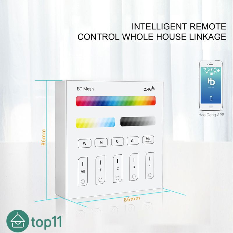 Thiết Bị Điều Khiển Từ Xa Thông Minh 4 Kênh 2.4ghz