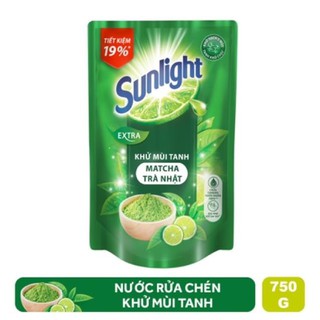 Nước rửa chén Sunlight 750gr (Túi)
