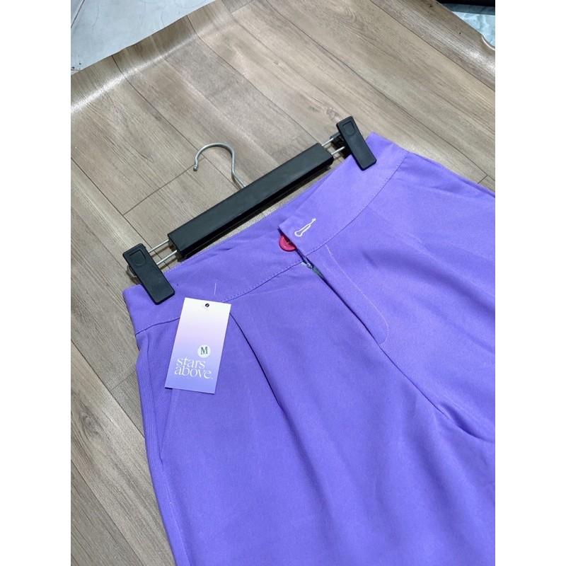 QUẦN ỐNG RỘNG LƯNG CAO DÀI 101cm kèm ảnh thật