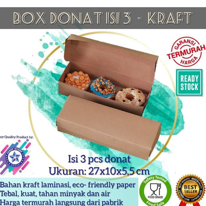 Hộp Đựng Bánh Donut 3 Ngăn Tiện Dụng Cho Nhà Bếp