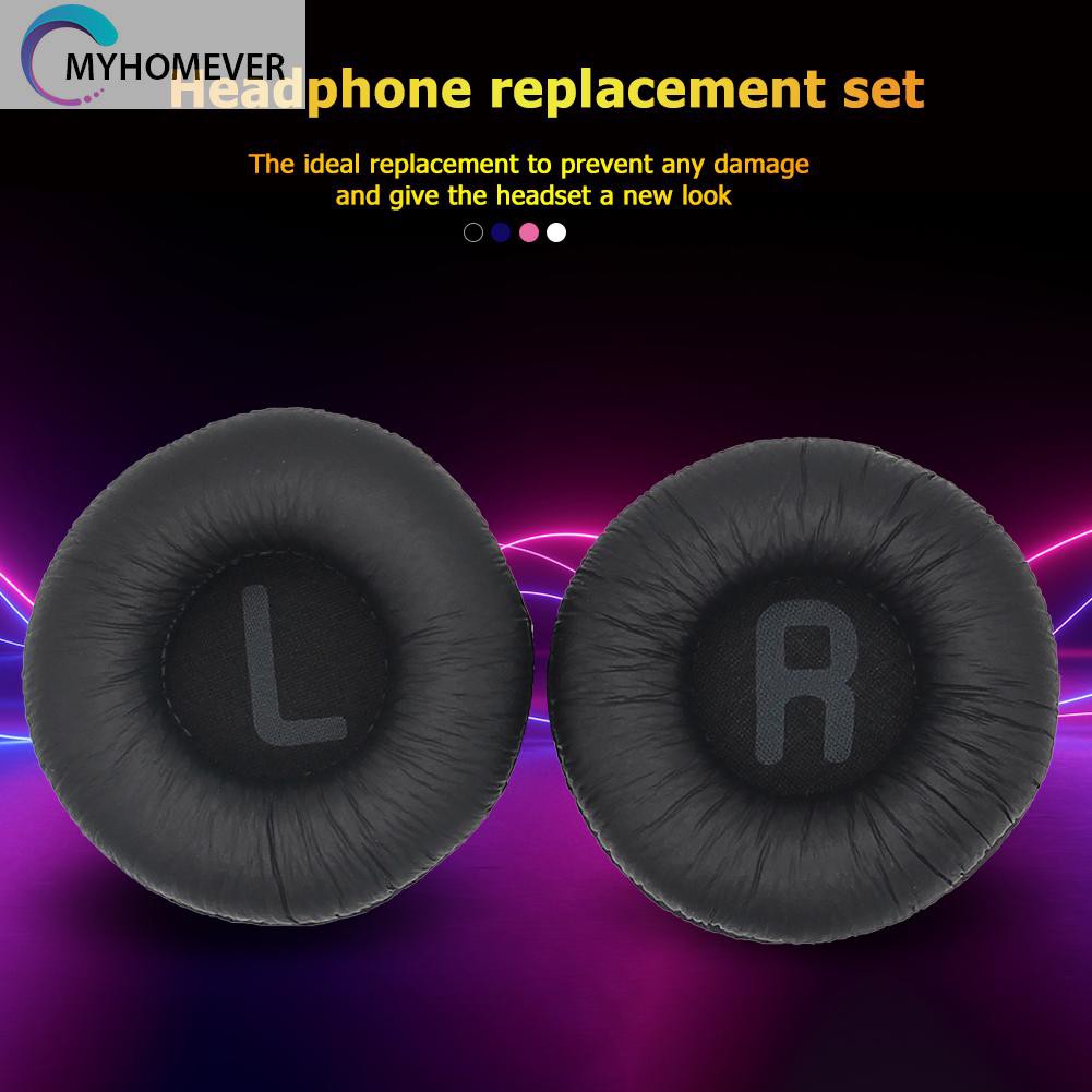 1 Cặp Mút Đệm Tai Nghe Bằng Da Mềm Cho Jbl Tune 500bt