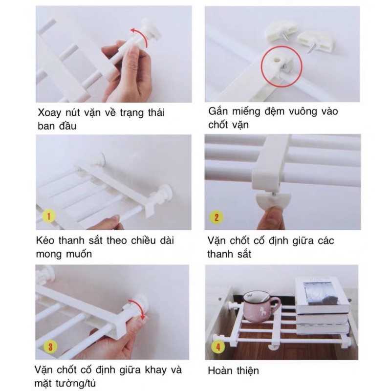 Thanh chia ngăn tủ quần áo đa năng nhiều kích thước