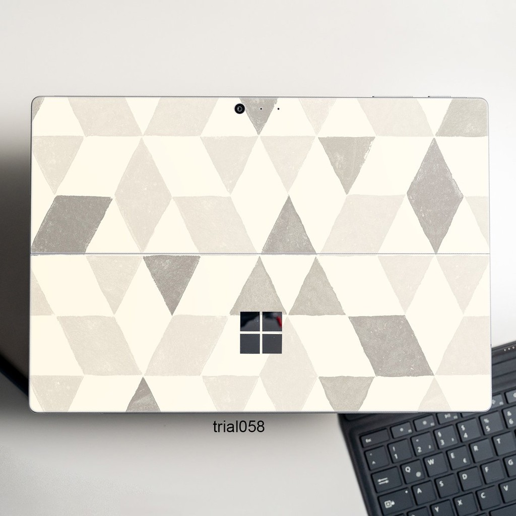 Skin dán hình Đa giác x10 cho Surface Go, Pro 2, Pro 3, Pro 4, Pro 5, Pro 6, Pro 7, Pro X