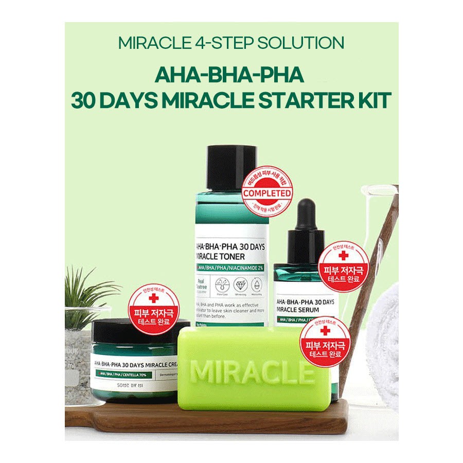 Bộ mỹ phẩm SOMEBYMI Aha-Bha-Pha 30 ngày chăm sóc da