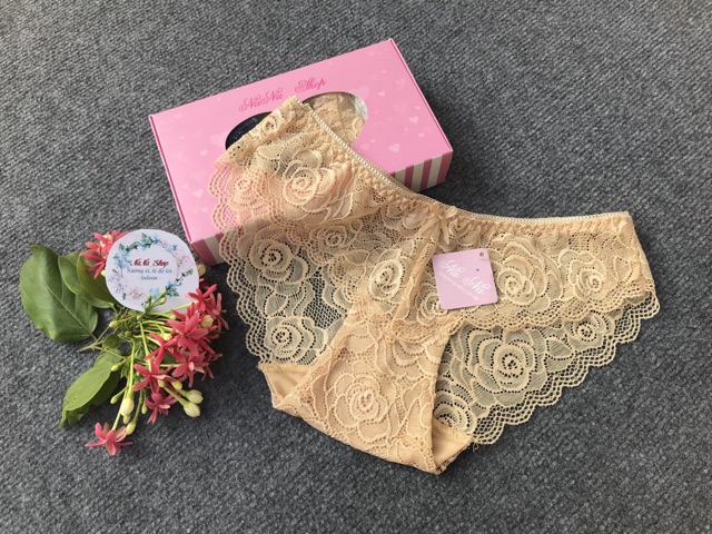 [Mã WARN20 giảm 20k đơn 150k] Hộp 5 quần ren hoa hồng NaNa | BigBuy360 - bigbuy360.vn