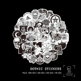 Gothic Stickers Miếng Dán Chống nước