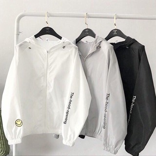 ÁO KHOÁC DÙ Sticker Mặt Cười
