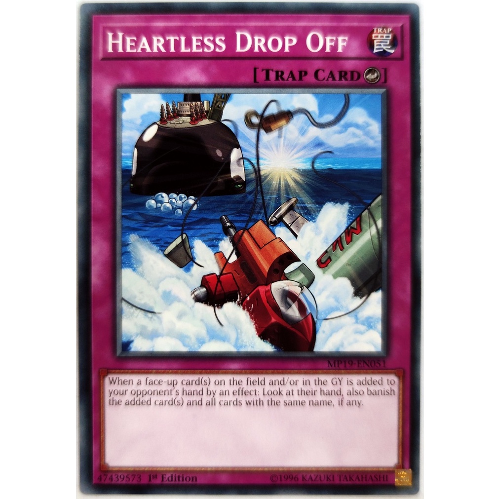 [Thẻ Yugioh] Heartless Drop Off |EN| Common