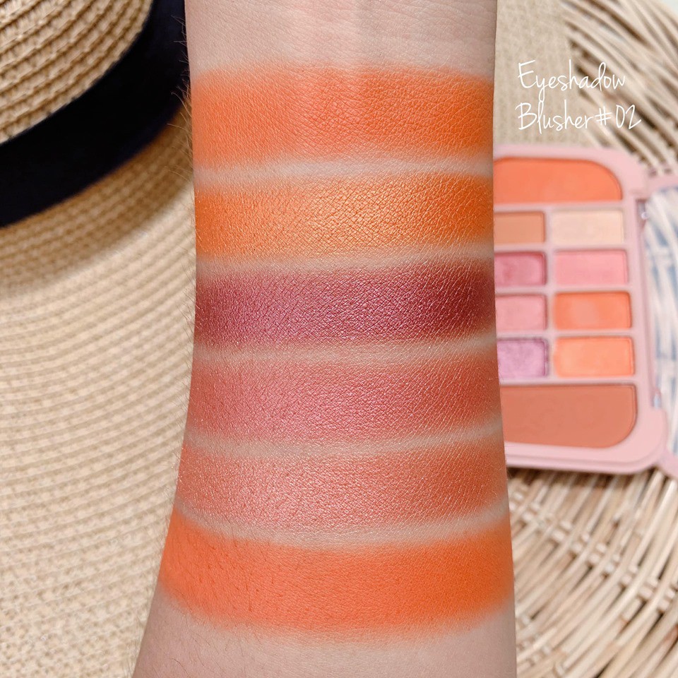 Set phấn mắt má hồng 2in1 peach | BigBuy360 - bigbuy360.vn