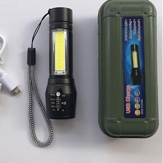 Đèn Pin cầm tay  MINI Siêu Sáng Cao Cấp Có Zoom