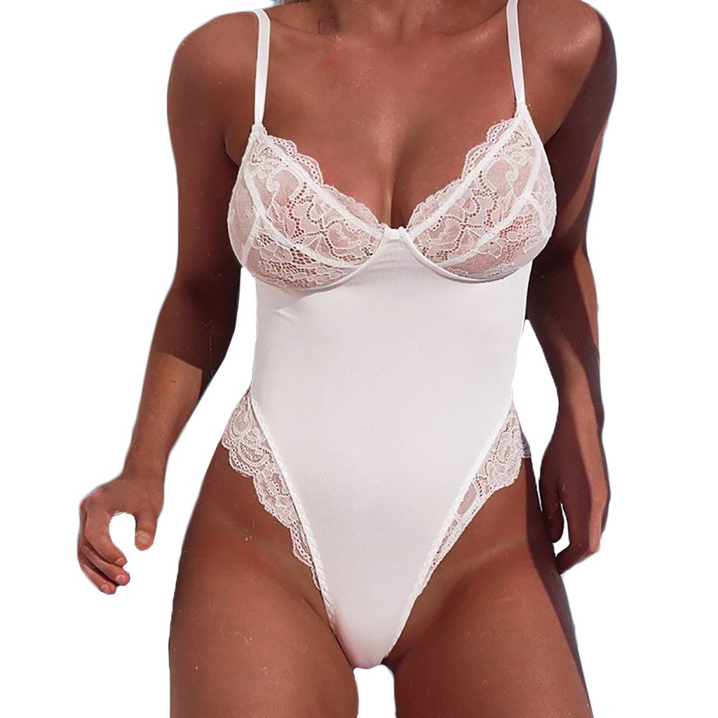Đồ lót liền thân phối ren xuyên thấu gợi cảm cho nữ | BigBuy360 - bigbuy360.vn