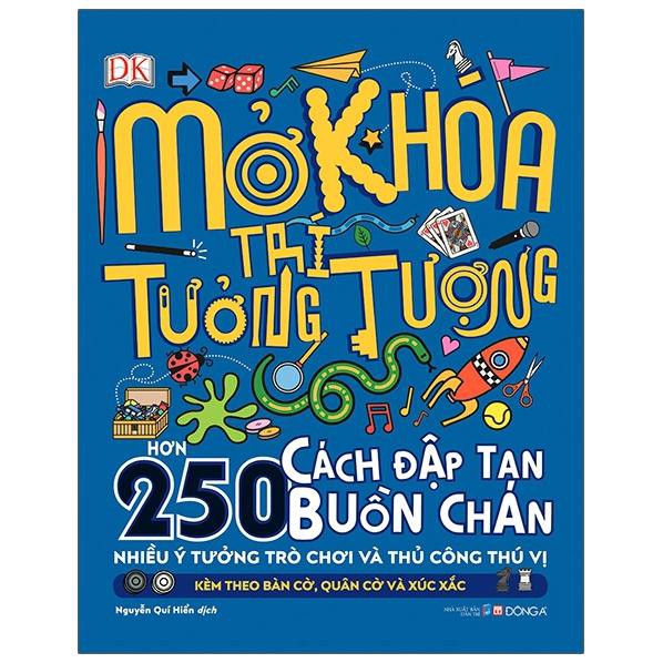 Sách Mở Khóa Trí Tưởng Tượng - Hơn 250 Cách Đập Tan Buồn Chán