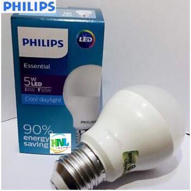BÓNG ĐÈN ESSENTIAL LED BULD 5w A60 philips