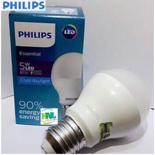 Bóng đèn essential led buld 5w a60 philips