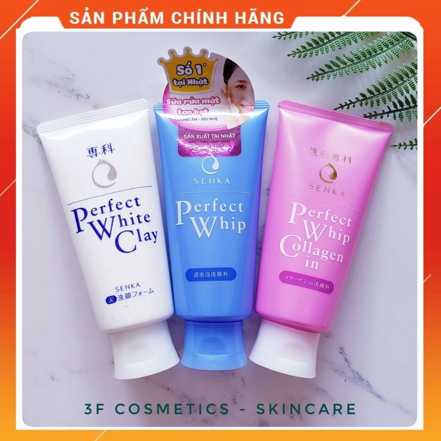 Sữa Rửa Mặt Senka Perfect Whip 120g Hàn quốc