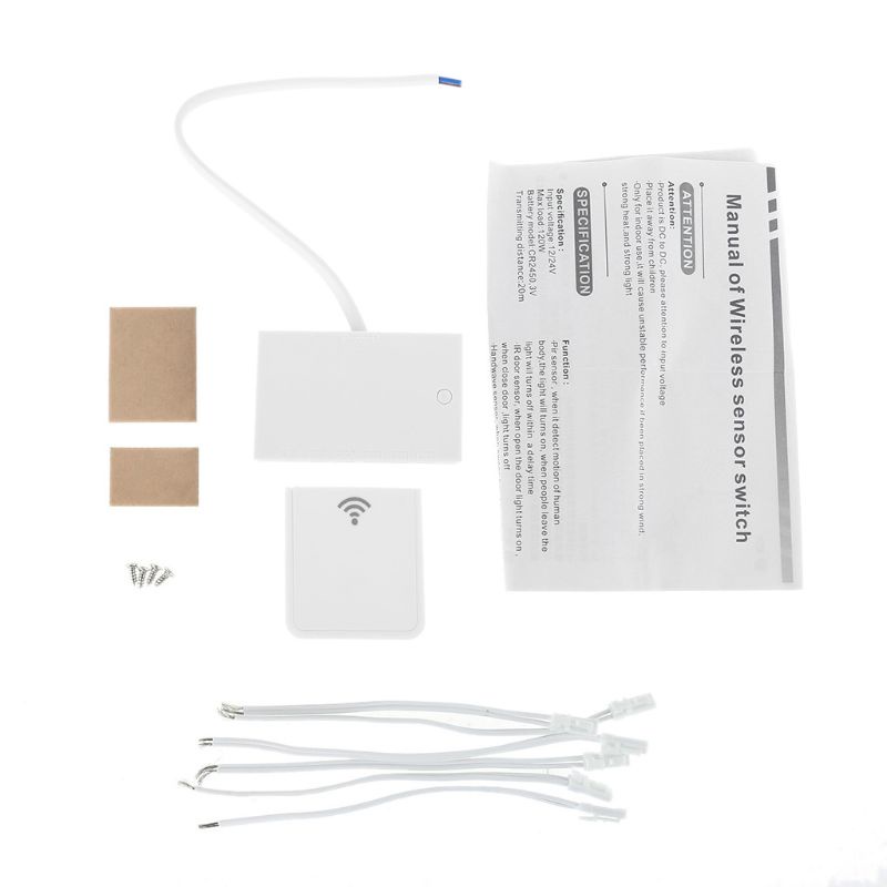 Công Tắc Đèn LED 12V-24V 5A Không Dây Kèm Điều Khiển Từ Xa Tiện Dụng