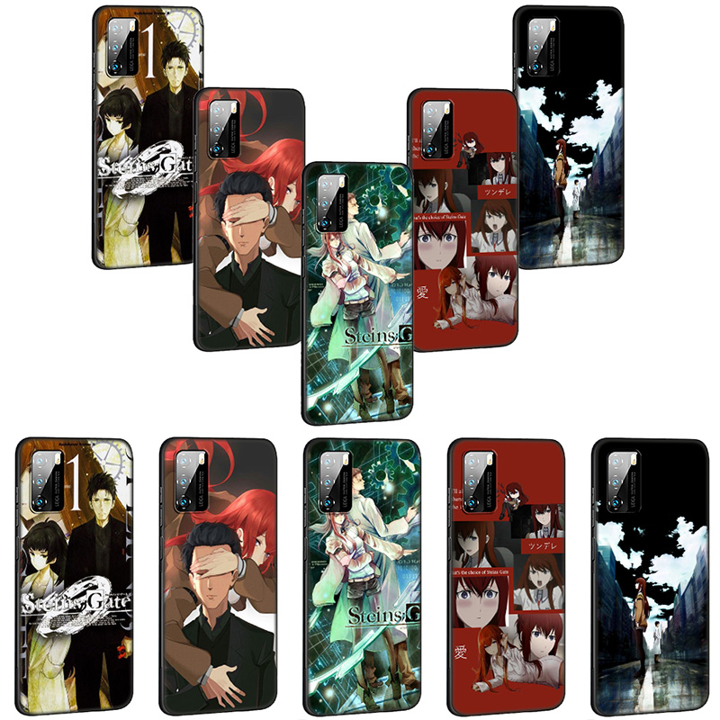 Ốp Điện Thoại Tpu Dẻo Mỏng In Hình Anime Steins Gate Cho Huawei P20 P10 P9 P8 Lite Mini Pro 2017 2016 2015 P20pro P10lite P8lite