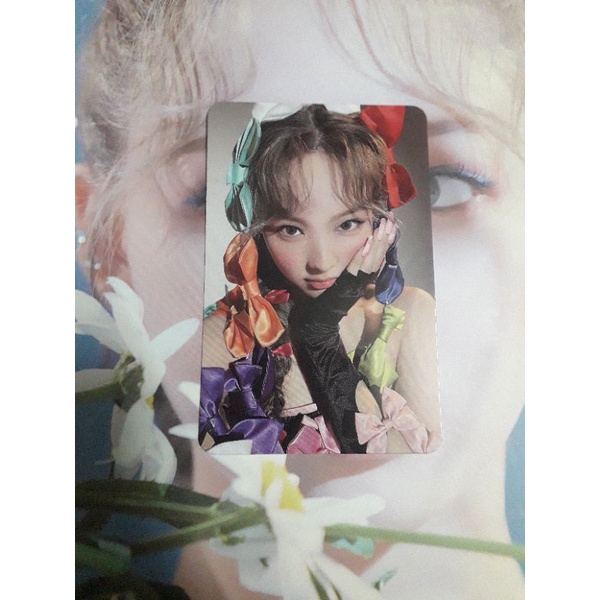 [Chính hãng] Card TWICE Nayeon áp má đeo nơ ver pop siêu xinh (đọc kĩ mô tả sản phẩm)