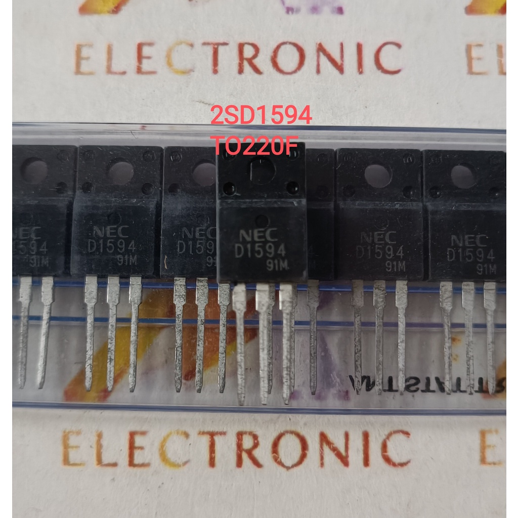 2SD1594 D1594 TO220F 100V 6A NPN Transistor mới 100% (con)