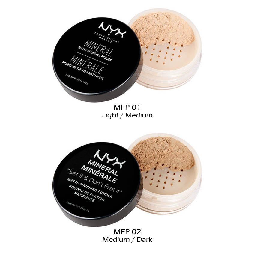 PHẤN PHỦ BỘT NYX PROFESSIONAL MAKEUP MINERAL FINISHING POWDER