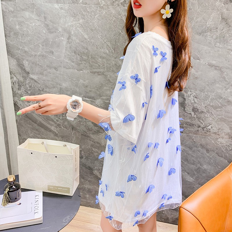 [ HÀNG Xả Sốc] [ HÀNG HOT ] ÁO THUN COTTON ĐÍNH BƯỚM CAO CẤP PHONG CÁCH STREEWEAR BEWAY