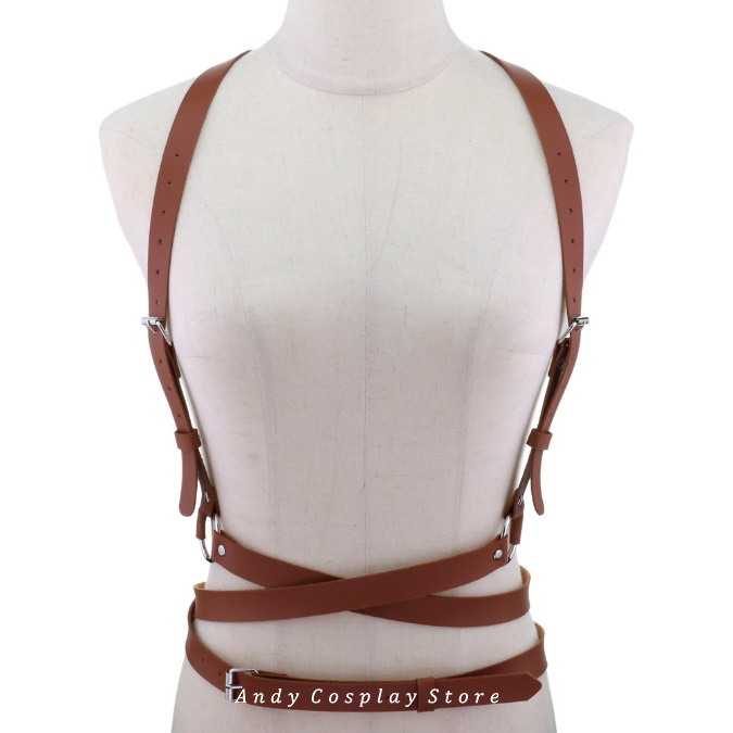 [CÓ SẴN] Harness belt - dây lưng giả da 1