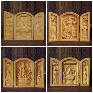 Hộp tượng gỗ gấp gọn - Gỗ Hoàng Dương