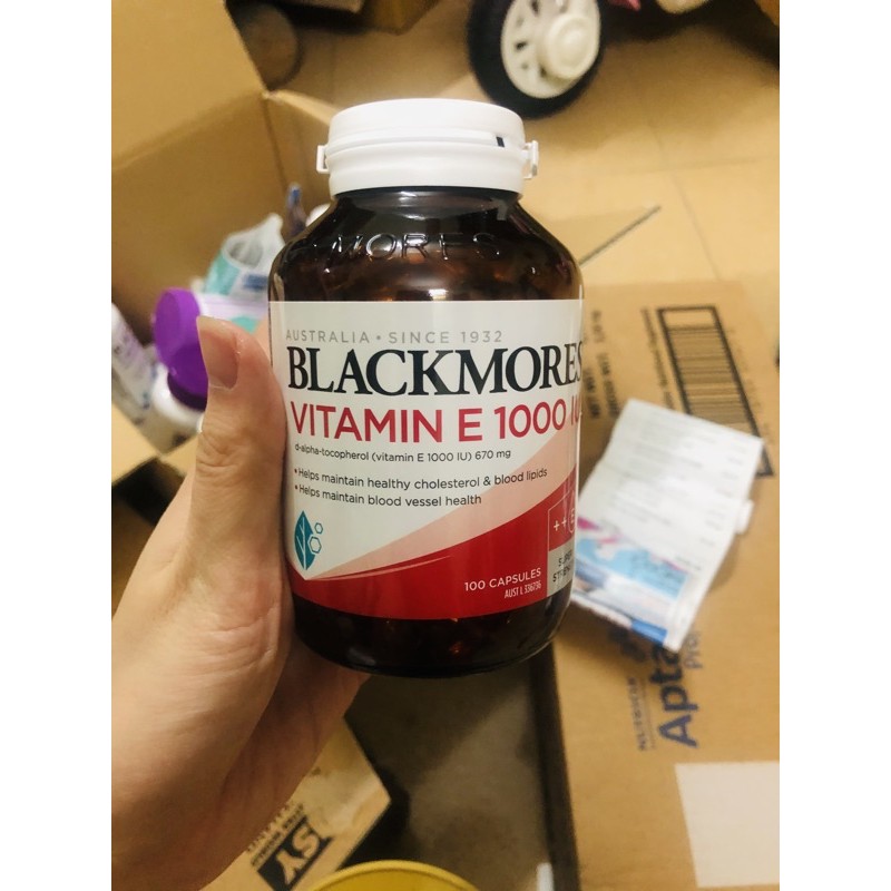 Blackmores Vitamin E 1000iu 100 viên Úc