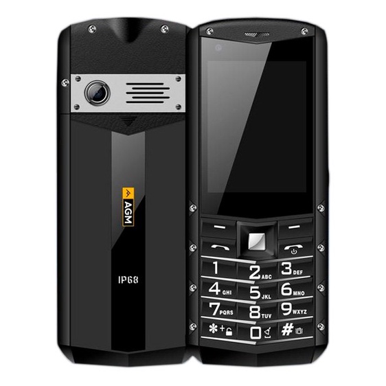 Điện thoại AGM M2 chống nước xuất Âu-điểm bạc