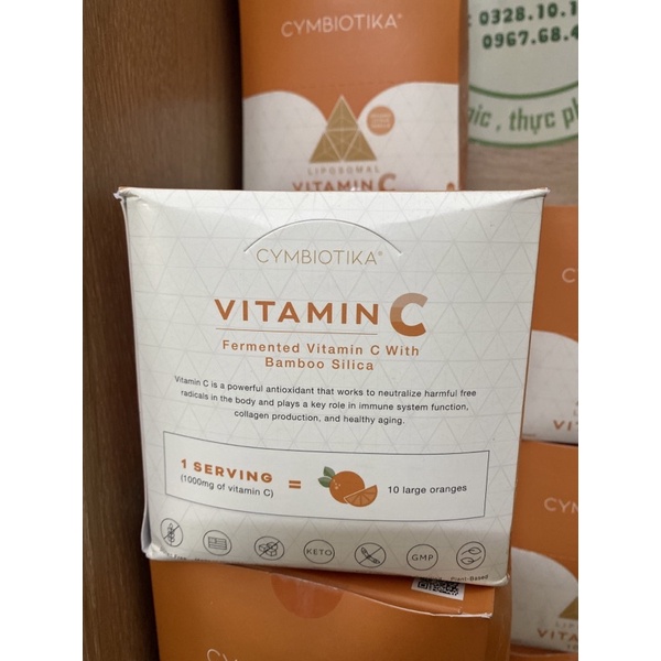 Vitamin C dạng liposome Cymbiotika GÓI