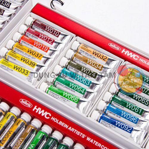 -Màu nước Holbein, Holbein artists’ watercolors -