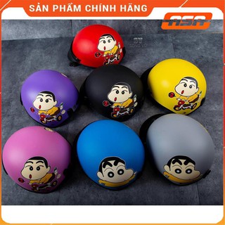 MŨ BẢO HIỂM CU SHIN + Tặng Kính uv400 - ASA HELMETS