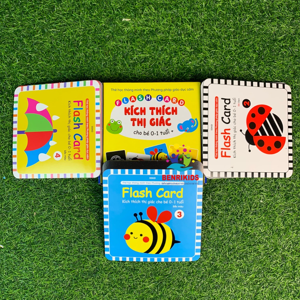 Flashcard Cho Bé, Thẻ Học Glenn Doman Kích Thích Thị Giác Cho Trẻ Sơ Sinh