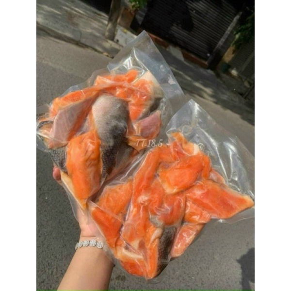 Vụn Cá hồi Phile -500gr(cấp đông )