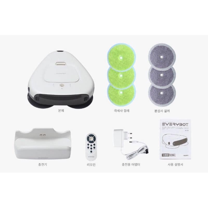 Phụ kiện robot lau nhà Everybot Ts300, khay chứa nước, thay thế