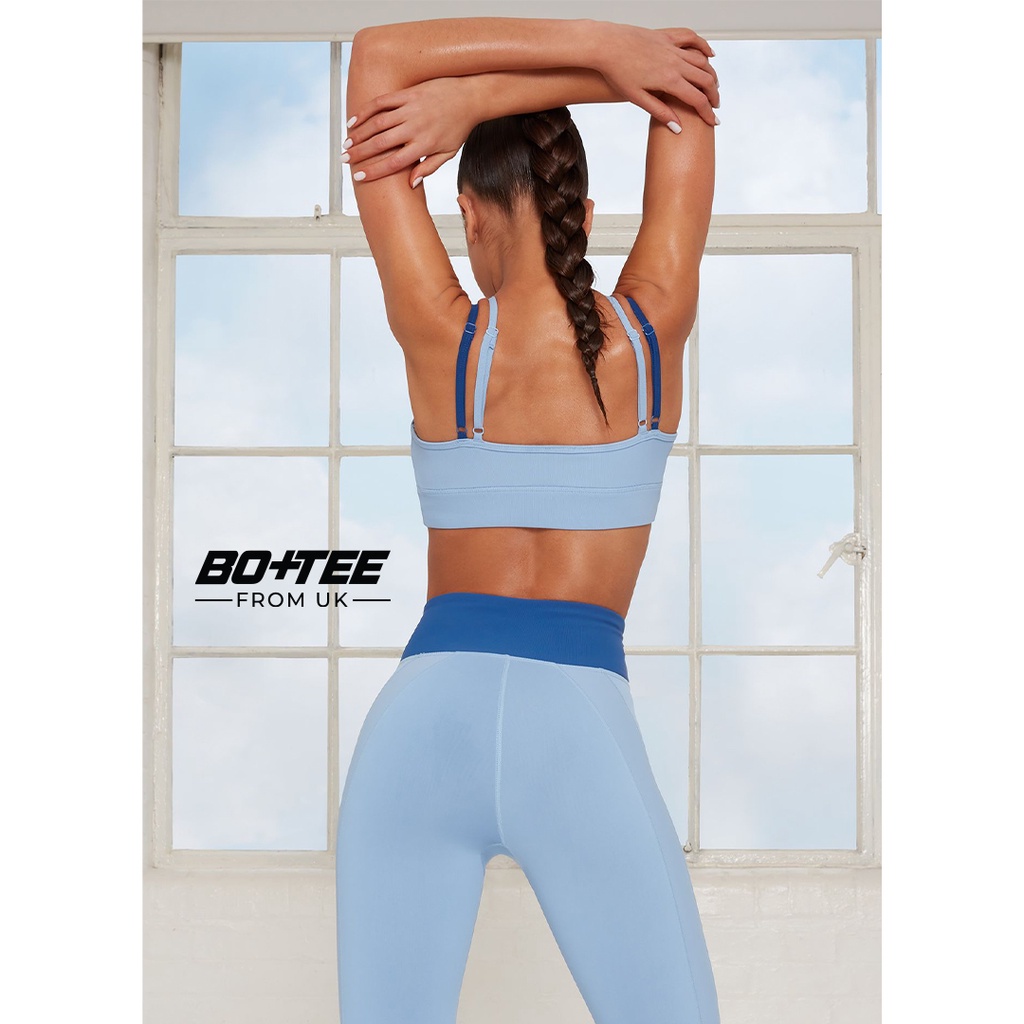 Bo+Tee - Áo bra thể thao, áo 2 dây nữ cổ yếm tập gym, yoga, dance