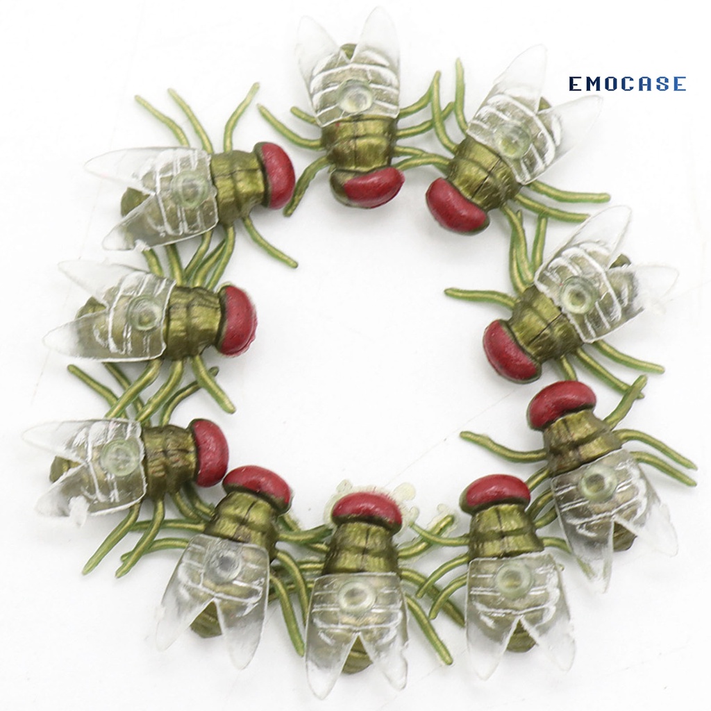 Bộ 20 Mô Hình Con Ruồi Mini Chống Bay Độc Đáo Trang Trí Tiệc Halloween