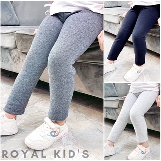 Quần legging cho bé gái dáng ôm chất nỉ bông, bozip thoải mái và sang chảnh cho bé từ 8-20kg Royalkids - Hàng nhập khẩu