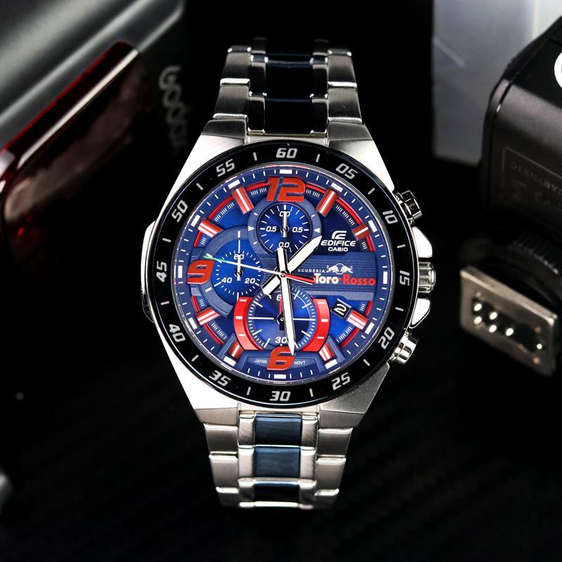 Đồng hồ đeo tay nam dây kim loại thể thao chống nước CA$IO EFR - 564D size 44mm fullbox