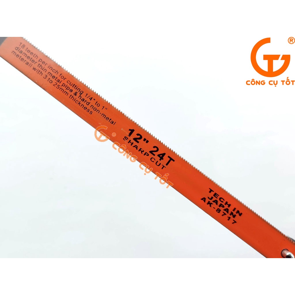 Cưa sắt cầm tay 3 nấc 200, 250, 300mm Asaki