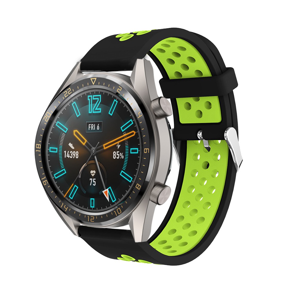 Dây đeo cổ tay bằng silicone 22mm cho đồng hồ Huawei Watch GT 2 46mm/Huawei Watch GT 46mm/Samsung Galaxy 46mm