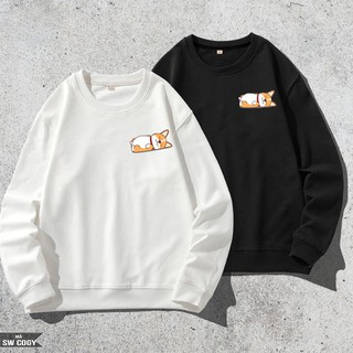 [SALE ]Áo Sweater đôi in hình chó siêu dễ thương - Giá chỉ 1 áo